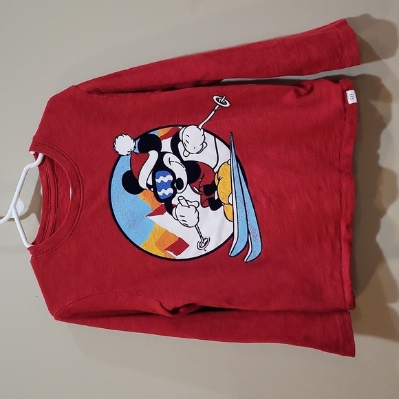 GAP Other - Gap Disney Mickey long sleeve tshirt Red size 5T Vintage look